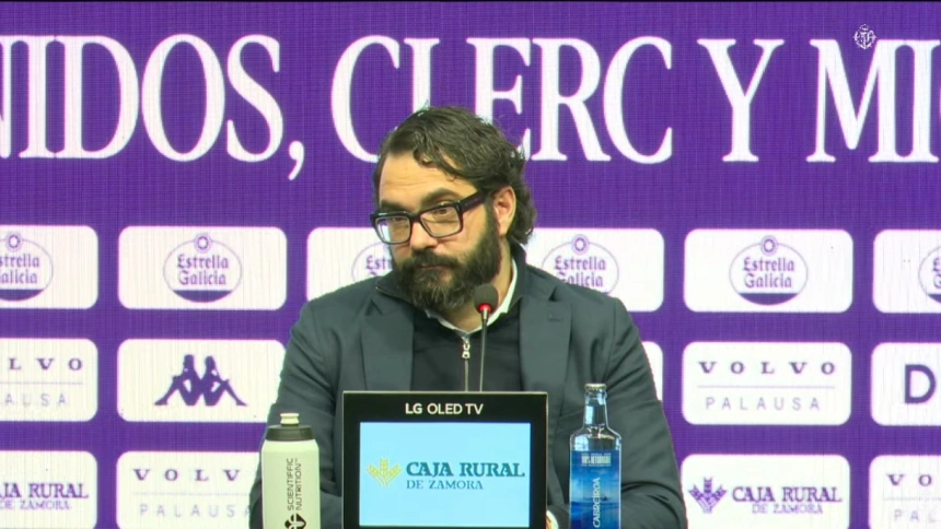 Víctor Orta, director deportivo del Real Valladolid