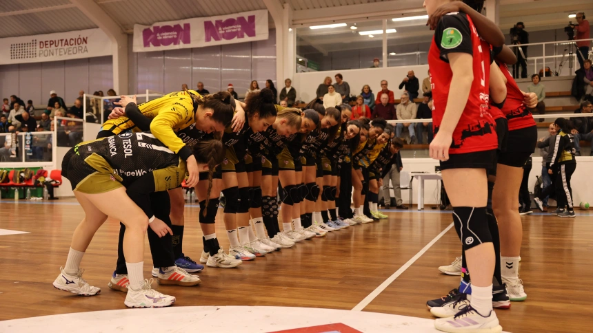 Imagen del duelo liguero entre Atlético Guardés y Morvedre