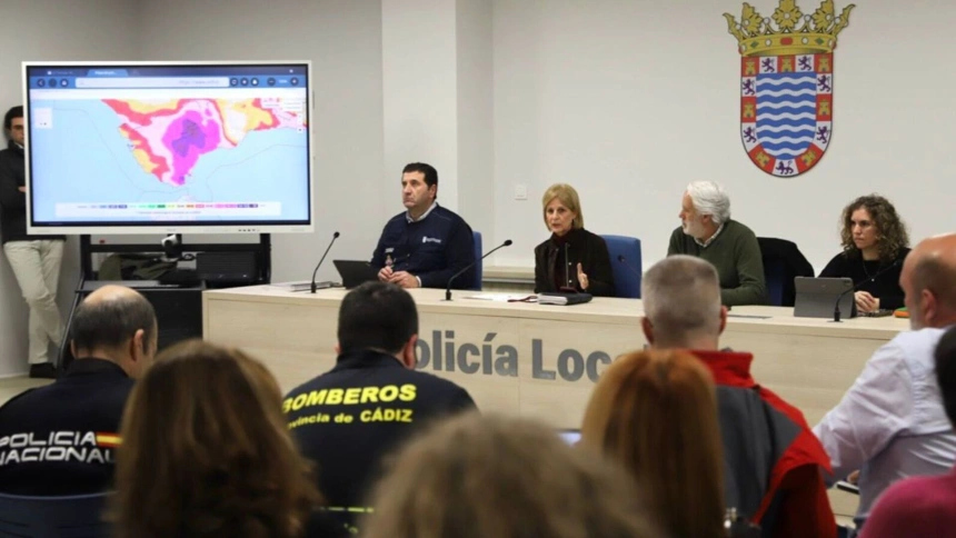 Comparecencia de la alcaldesa en la sede de la Policía Local