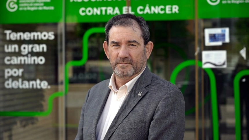 Eduardo González, presidente de AECC Región de Murcia