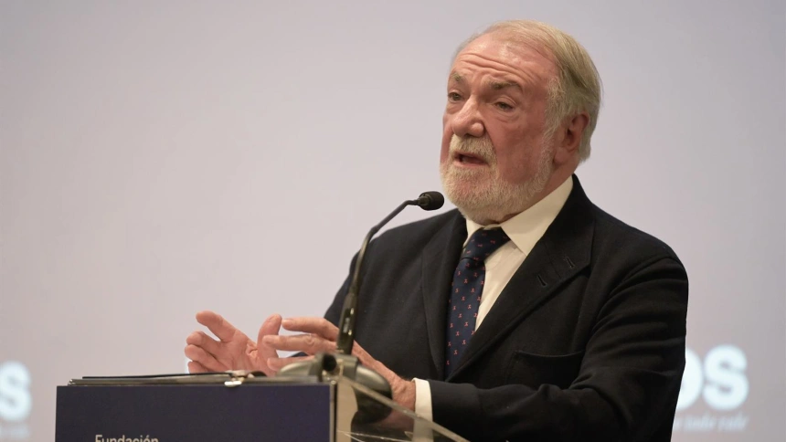 El presidente de la Fundación NEOS, Jaime Mayor Oreja