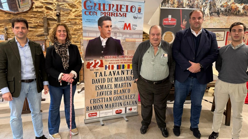 Presentación del festival taurino de Guijuelo (Salamanca)