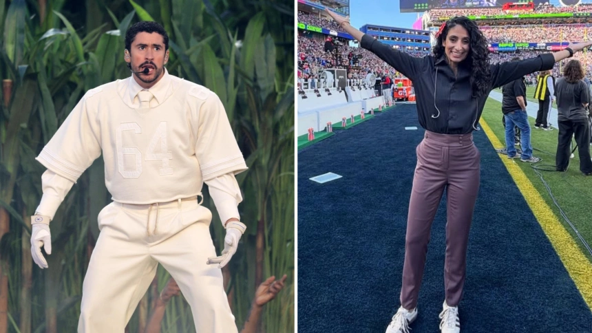 Bad Bunny y su intérprete Celimar