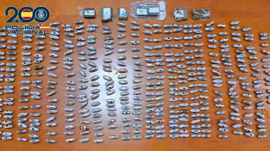 Foto de la incautación