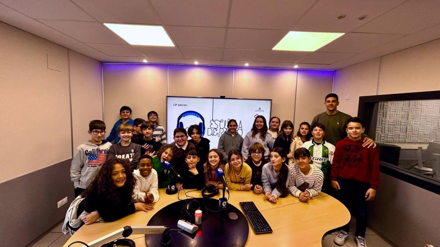 Alumnos 5º B del CEIP Noreña