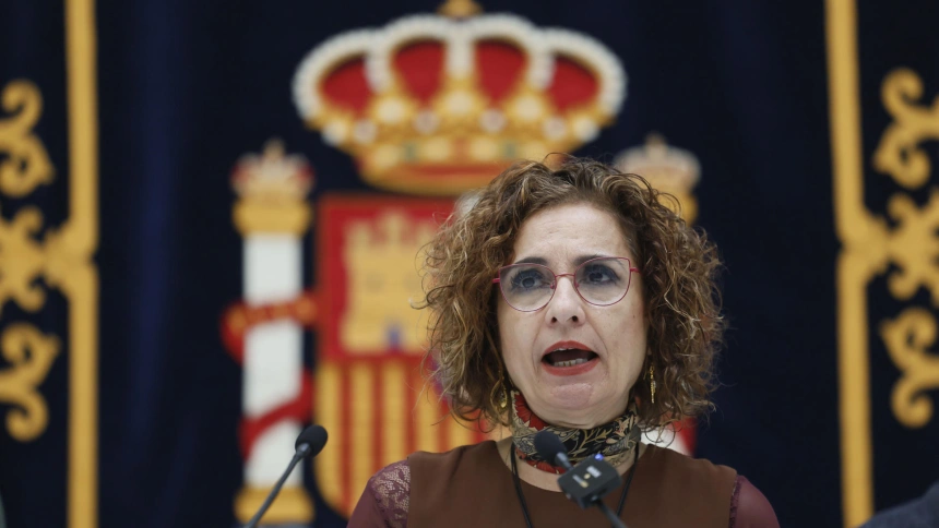 La vicepresidenta primera del Gobierno y ministra de Hacienda, María Jesús Montero