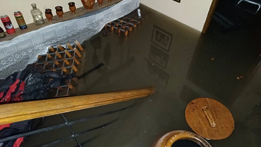 Interior de una de las viviendas de Entretorres