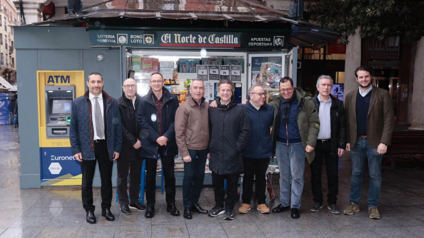 Víctor Martín, concejal de Comercio, Mercados y Consumo, explica el proyecto piloto