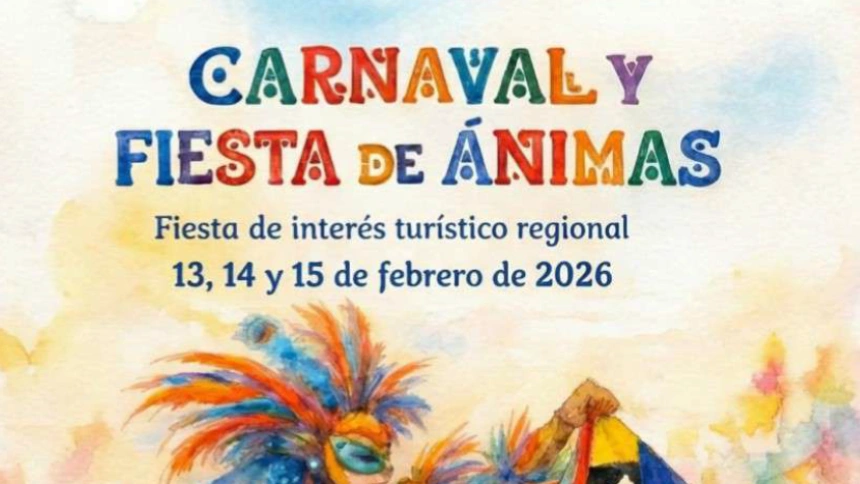 Cartel Carnaval en Villafranca de los Caballeros 2026