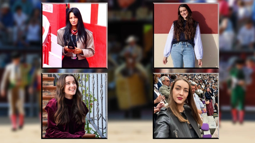 Las influencers taurinas, en El Albero