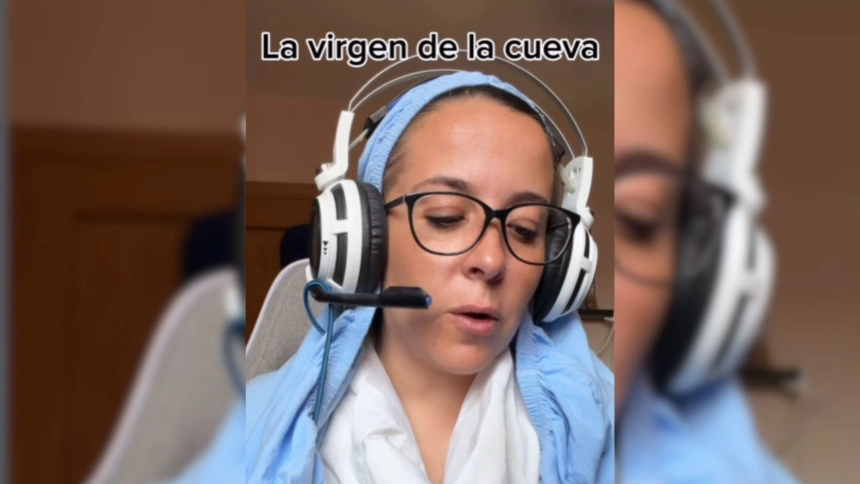 Mayte, humorista influencer, en una captura de su Instagram @may_te