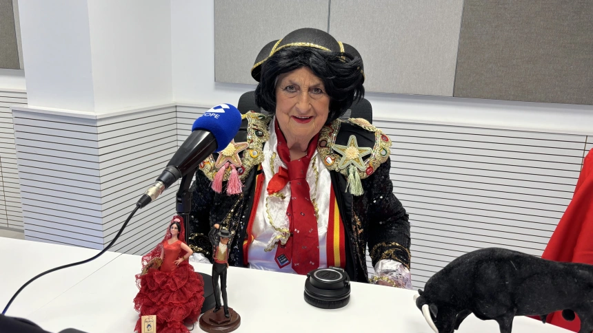 Merceditas, alma del Carnaval coruñés