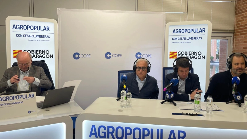 Momento del programa especial en Zaragoza