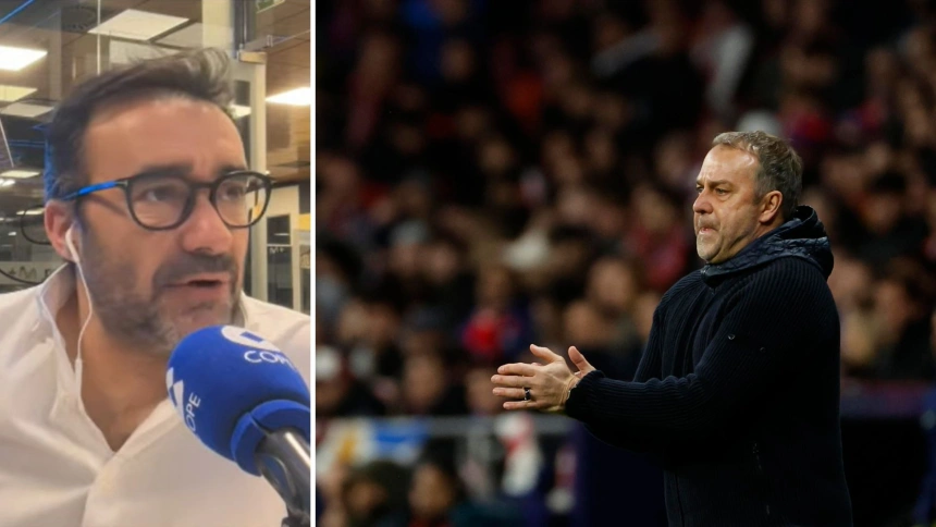 Juanma Castaño y Hansi Flick