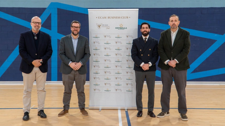 Juan Pablo Mendoza presenta la Fan Zone de UCAM