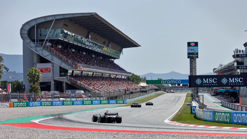 Imagen del Circuito de Catalunya de Fórmula 1