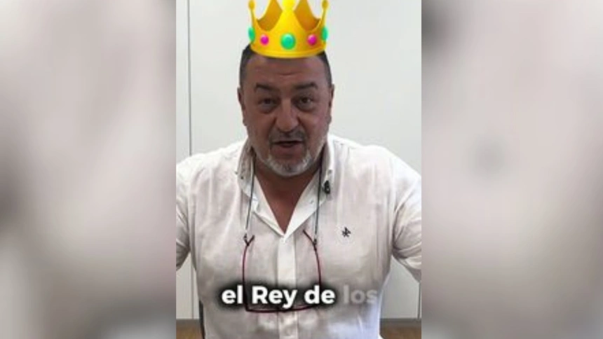 Javier del Rey, experto en empleo en su video de TikTok