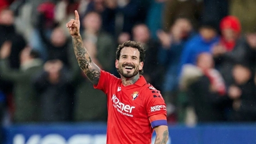 Rubén García en El Sadar