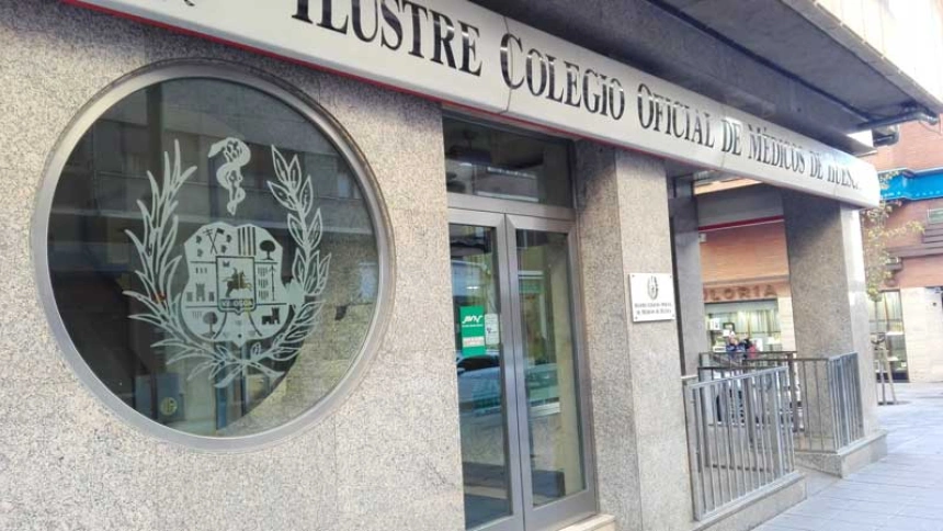 Sede del Colegio de Médicos de Huesca
