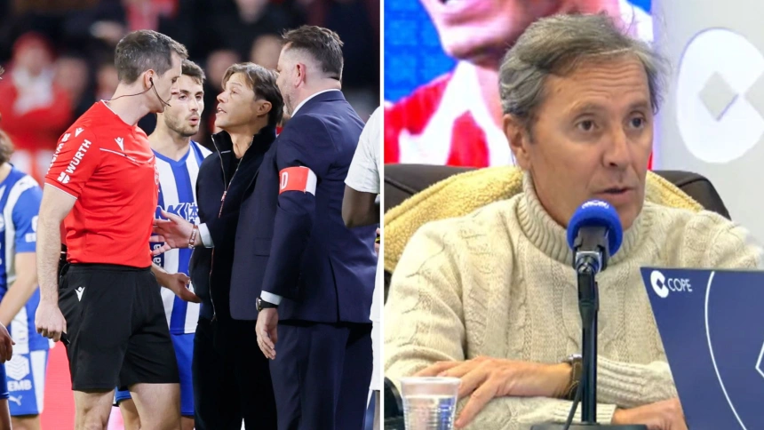 Paco González ha comentado la sanción de 7 partidos a Matías Almeyda.