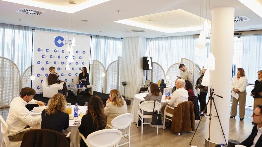 COPE Dénia Marina Alta recibe a Marian Cano, Consellera de Innovación, Industria, Comercio y Turismo, en su segundo desayuno informativo