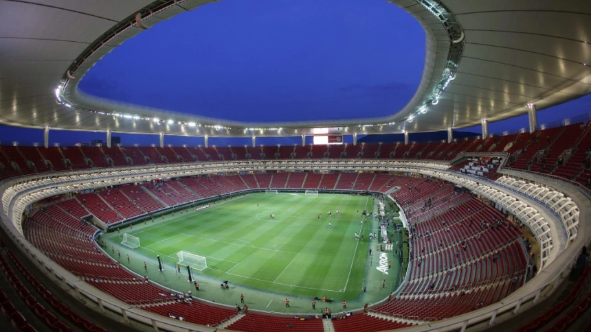 El Estadio Akron de Guadalajara, donde juegan los Chivas, será sede del Mundial.