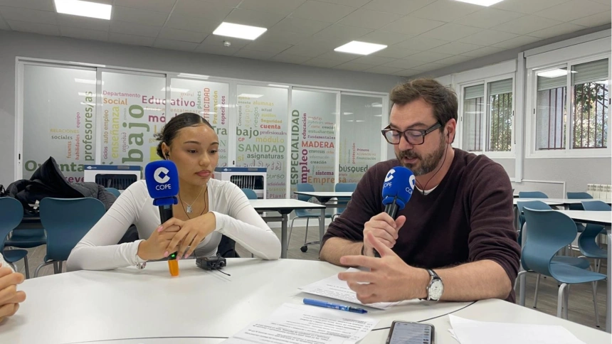 Katelyn con Jorge Bustos