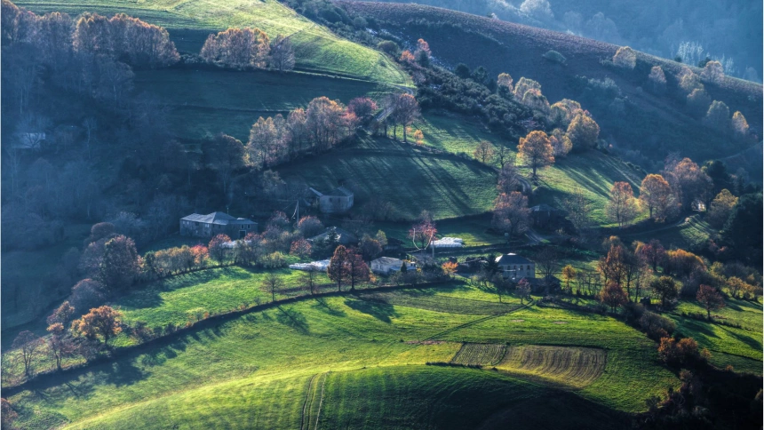 Paisaje rural gallego