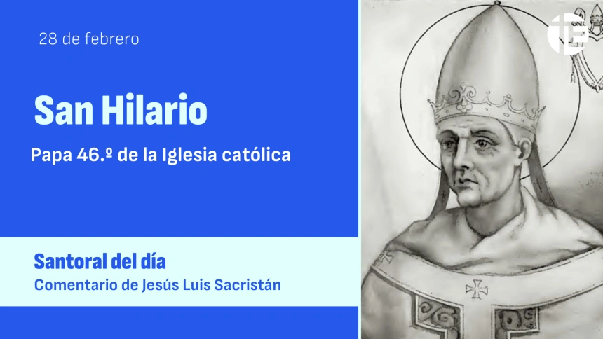 San Hilario, Papa