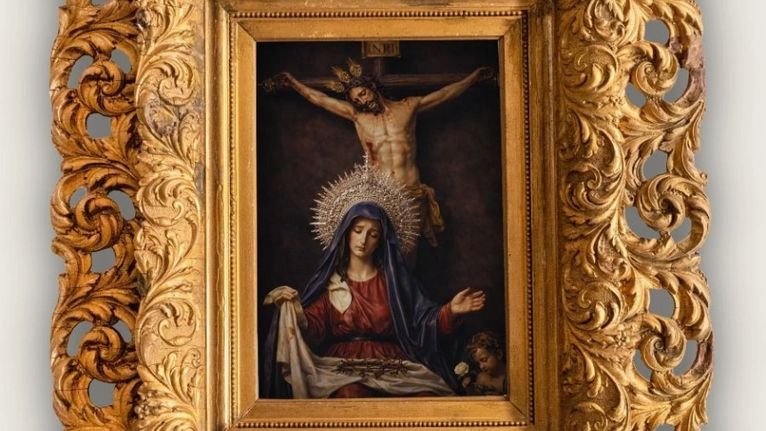 Cartel del Vía Crucis de Federación