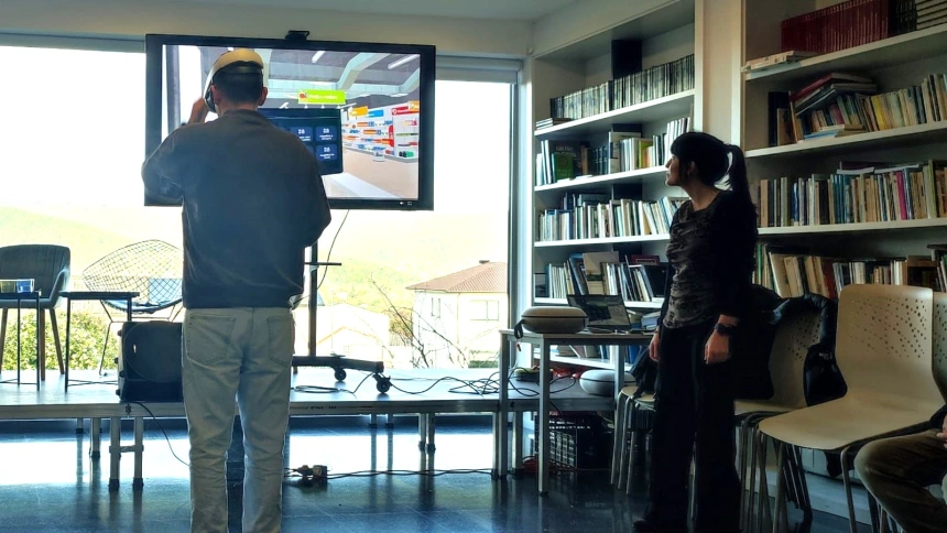 La experiencia se desarrolló en el Centro Cívico de Canido