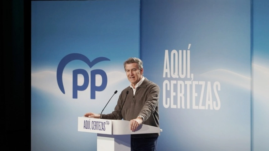 Alberto Núñez Feijóo en Ávila