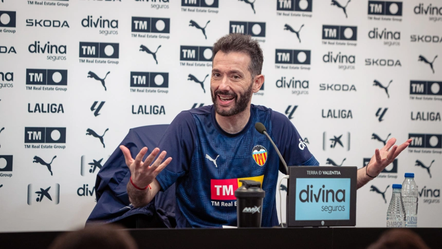 Corberán en la previa de Osasuna