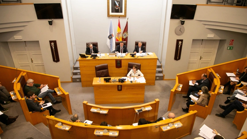 Pleno de la Diputación de A Coruña del pasado viernes