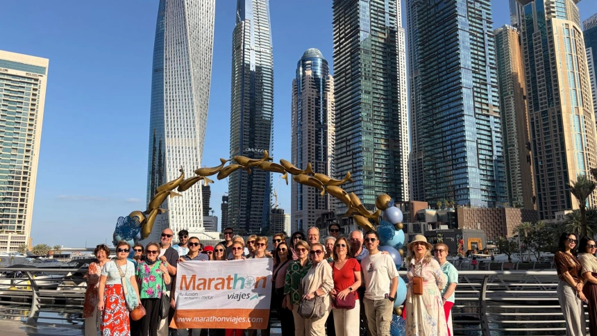 Expedición de viajeros cordobeses en Dubái