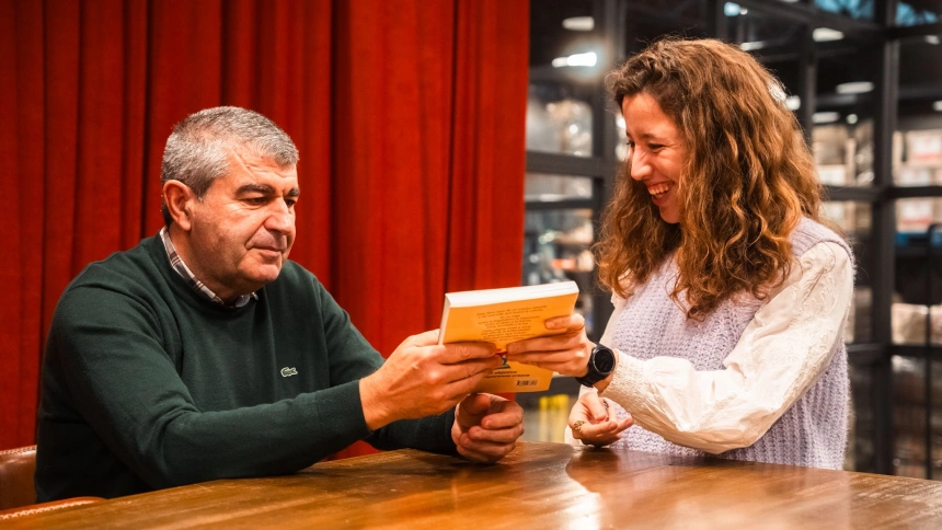 Ignacio Almudévar y Alicia López