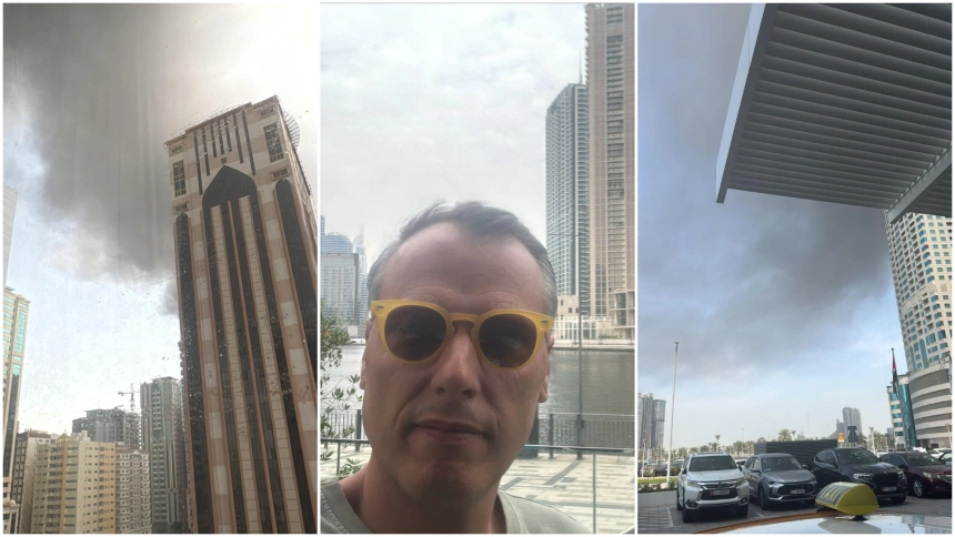 Malagueños atrapados en Dubái narran el conflicto en primera persona: "Escuché una explosión y los cristales tiemblan"