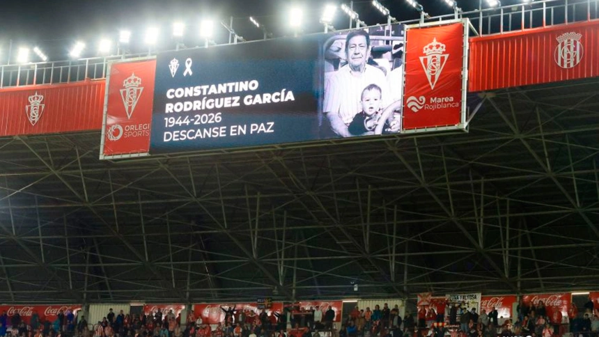 Recuerdo al socio sportinguista fallecido antes del Sporting-Leganés