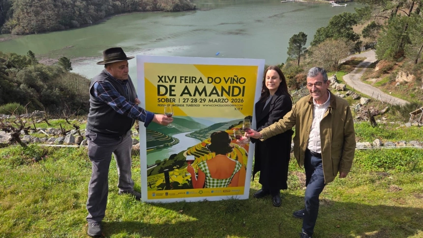 Presentación de la Feira do Viño de Amandi
