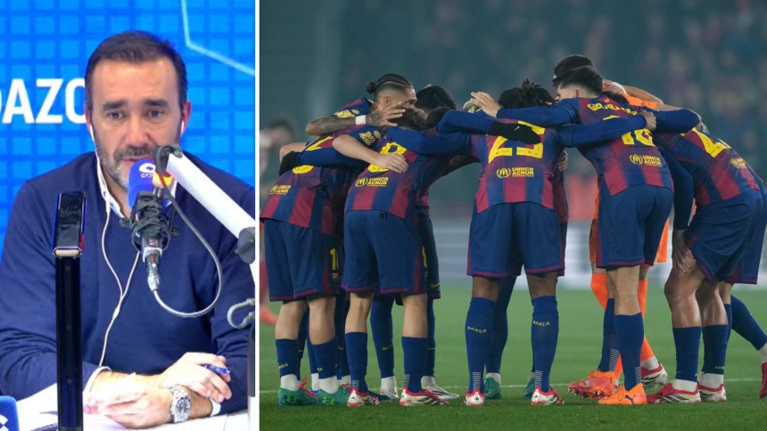 Juanma Castaño y el Barcelona