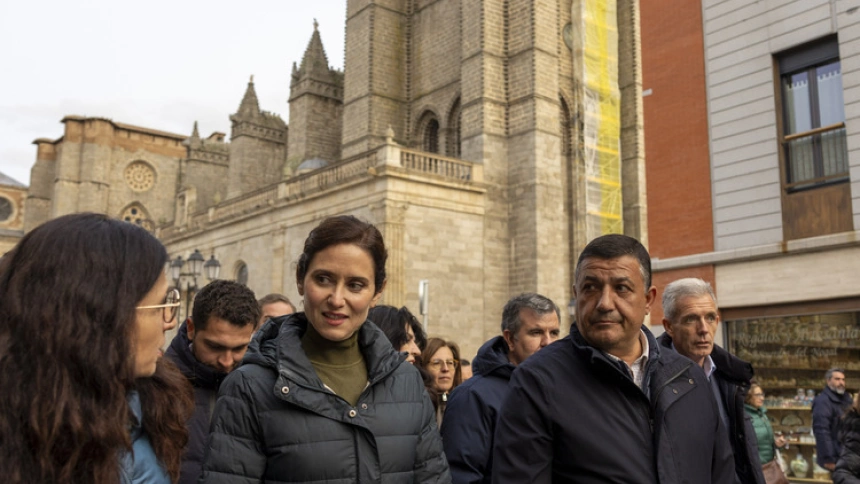 Isabel Díaz Ayuso en Ávila