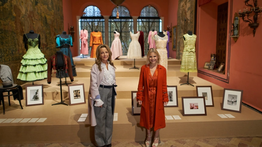 Eugenia Martínez de Irujo y Cristina Carrillo de Albornoz