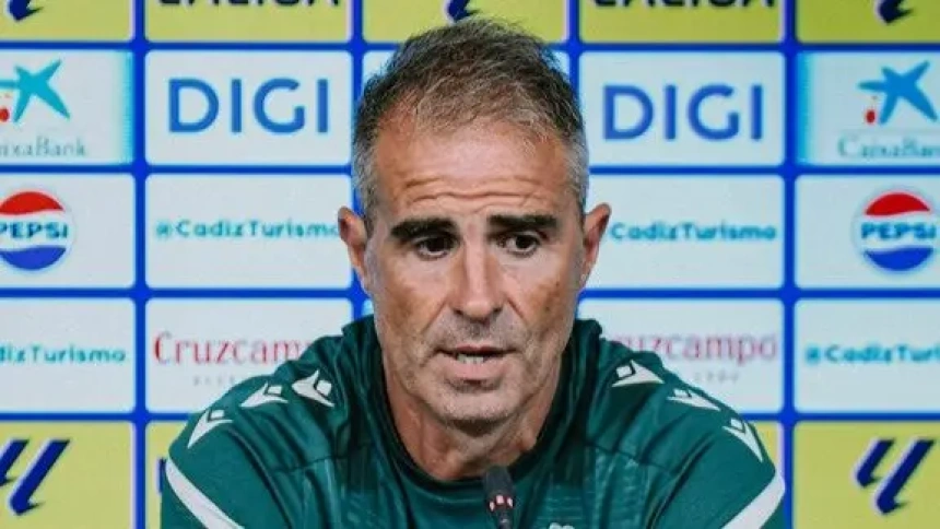 Las palabras de Garitano en la previa del Cádiz - Zaragoza