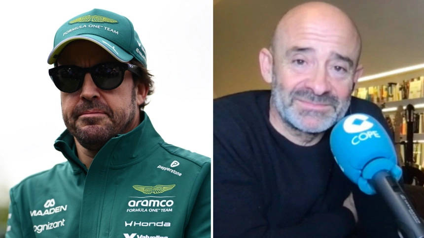 Fernando Alonso y Antonio Lobato