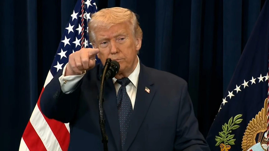 El presidente de Estados Unidos, Donald Trump