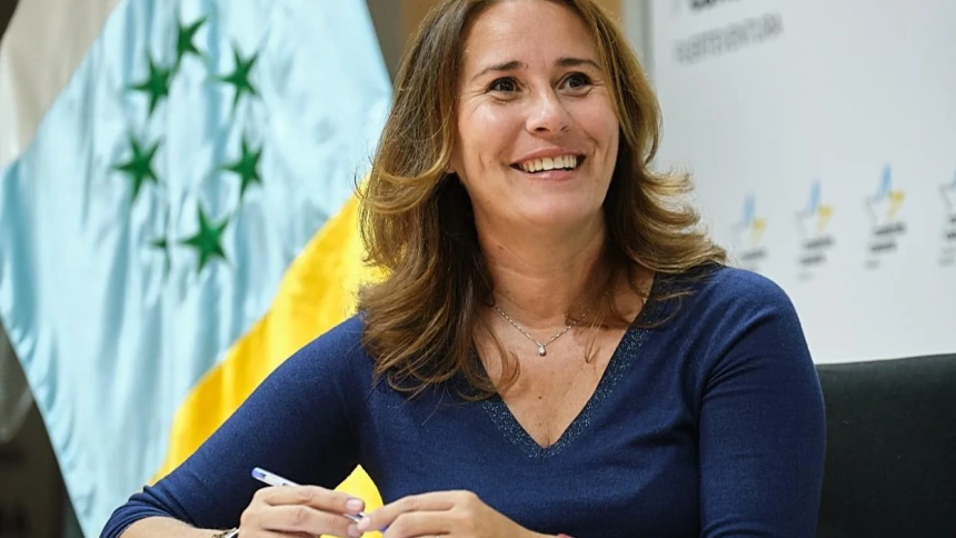LOLA GARCÍA, presidenta del cabildo de Fuerteventura