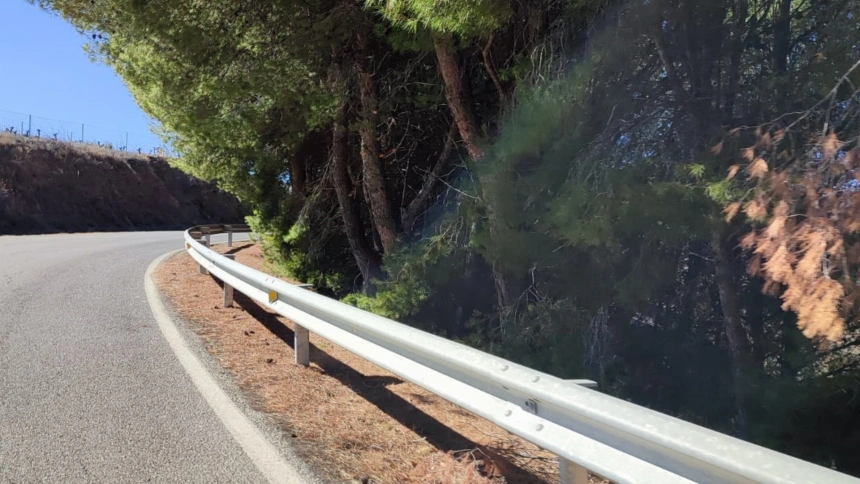 Carretera provincial quitamiedos