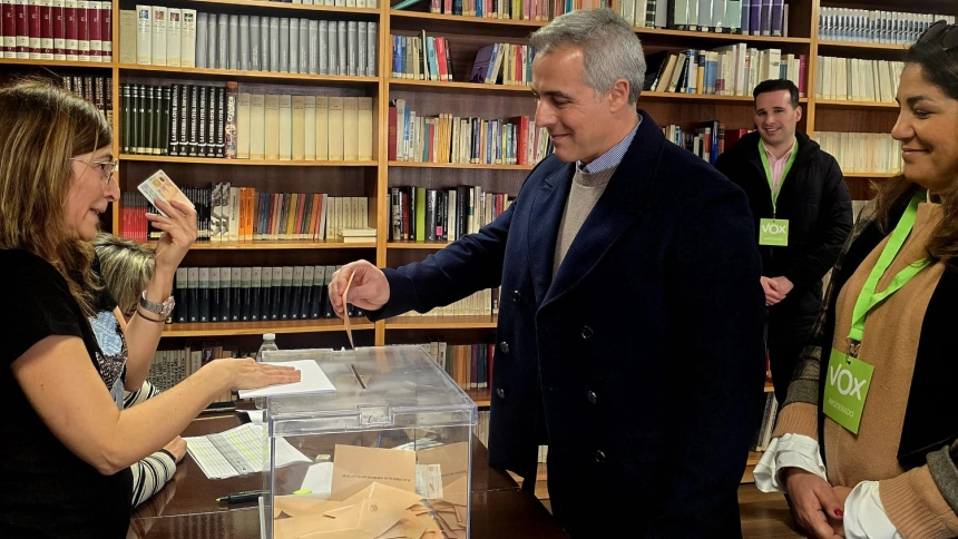José Antonio Palomo, candidato de Vox Ávila a las Cortes de Castilla y León
