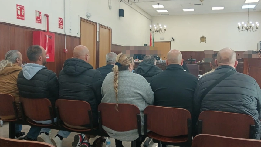 Segunda jornada del juicio contra once personas por el asesinato de una persona en El Torrejón en 2020.EUROPA PRESS16/3/2026