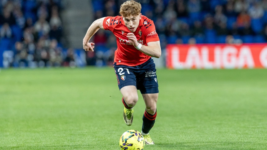 Víctor Muñoz, jugador de Osasuna